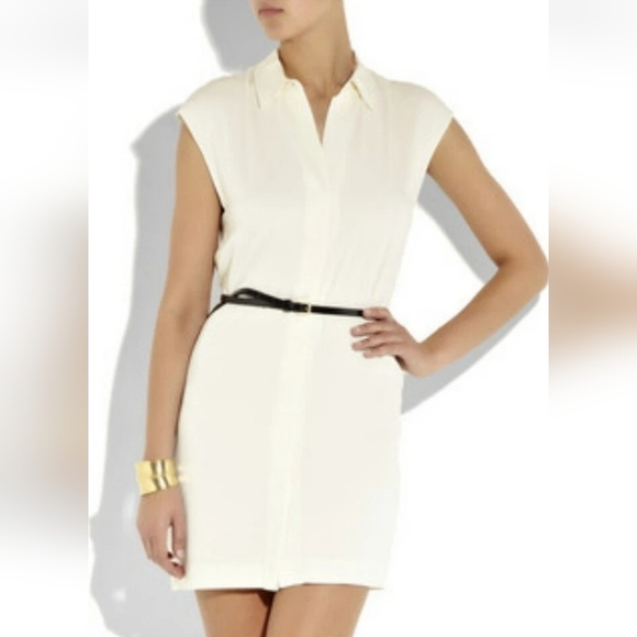 Theory NWTs Luala Lifestyle Sleeveless Silk Dress - Picture 5 of 6